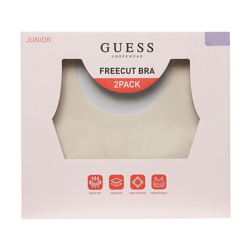 Подростковый бюстгальтер Guess для девочек, свободный крой, 2 шт. 25B1(2-Stage Set1) beige