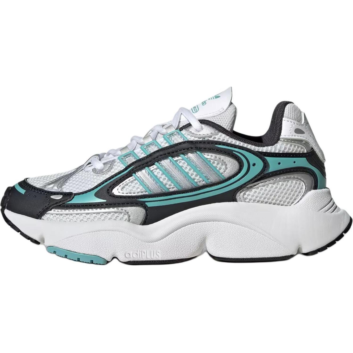 Adidas Originals Ozmillen Нескользящие Износостойкие Низкие Детские Кроссовки для Бега Бело-Черные Кроссовки JH9975 38.5 gray
