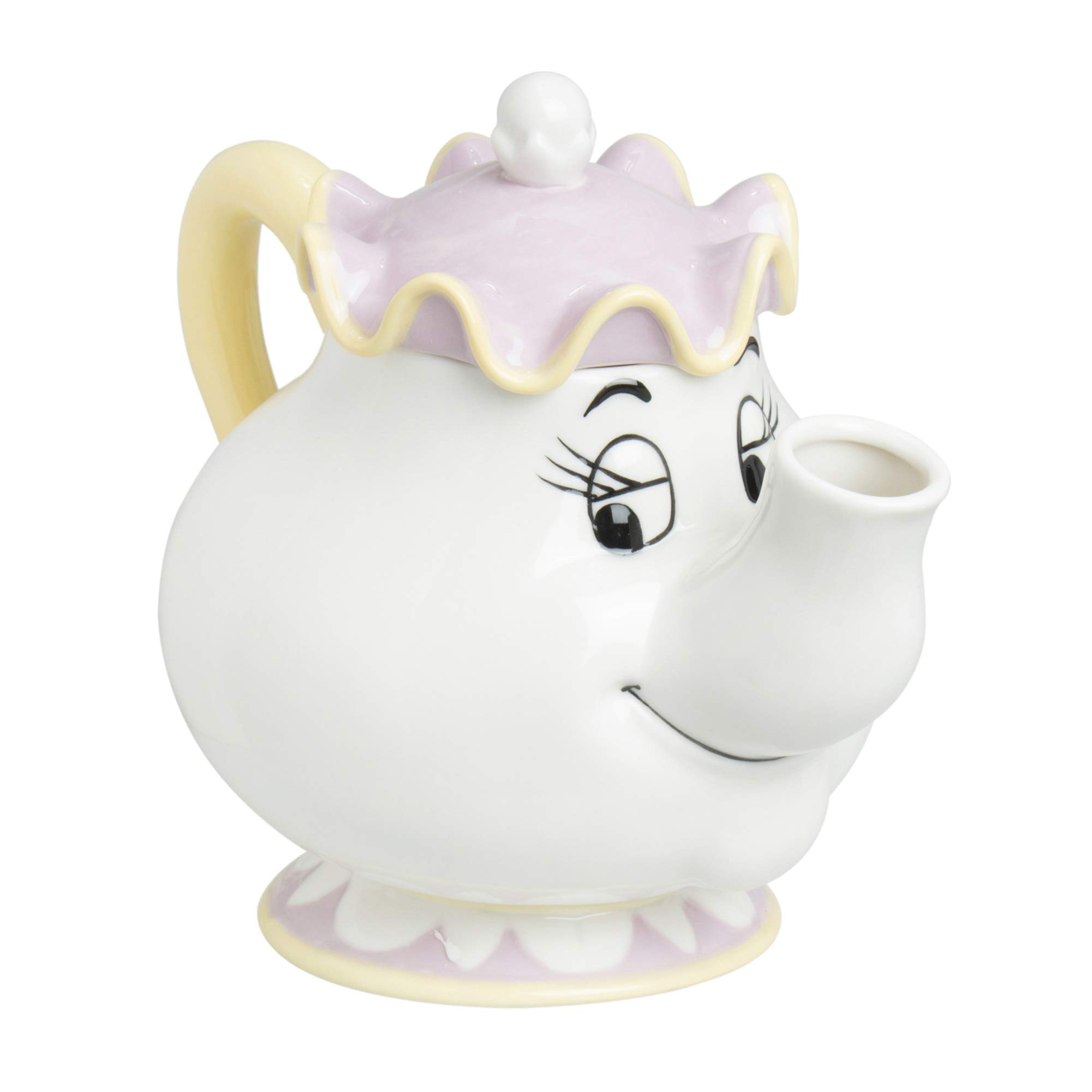 Sun Art Disney и Поттс 3D Чайник SAN2690  Красавица-чудовище  Миссис. (3D-спецификация) белый