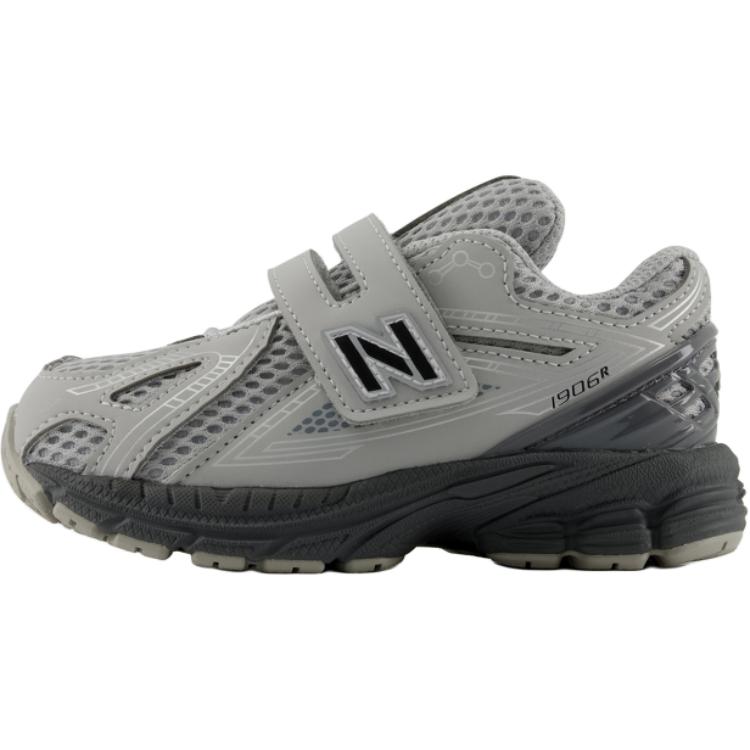 New Balance 1906 Модные Удобные Мягкие Дышащие Низкие Кроссовки для Ходьбы Детская Обувь Серый IV1906OA 25 gray