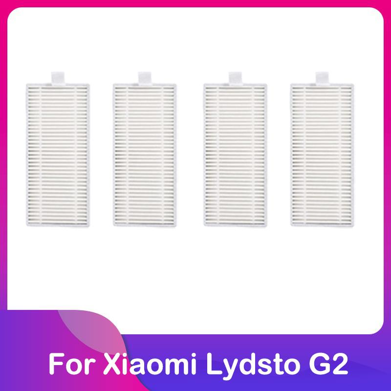 Совместимо для робота-пылесоса Xiaomi Lydsto G2/G2D Vistefly M203 HEPA-фильтр Основная боковая щетка Тряпка для мытья пола Мешок для пыли Запчасти black Simplistic Living Home