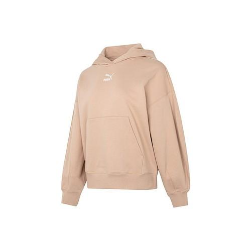 Puma Женская повседневная спортивная толстовка цвета хаки EU L хаки