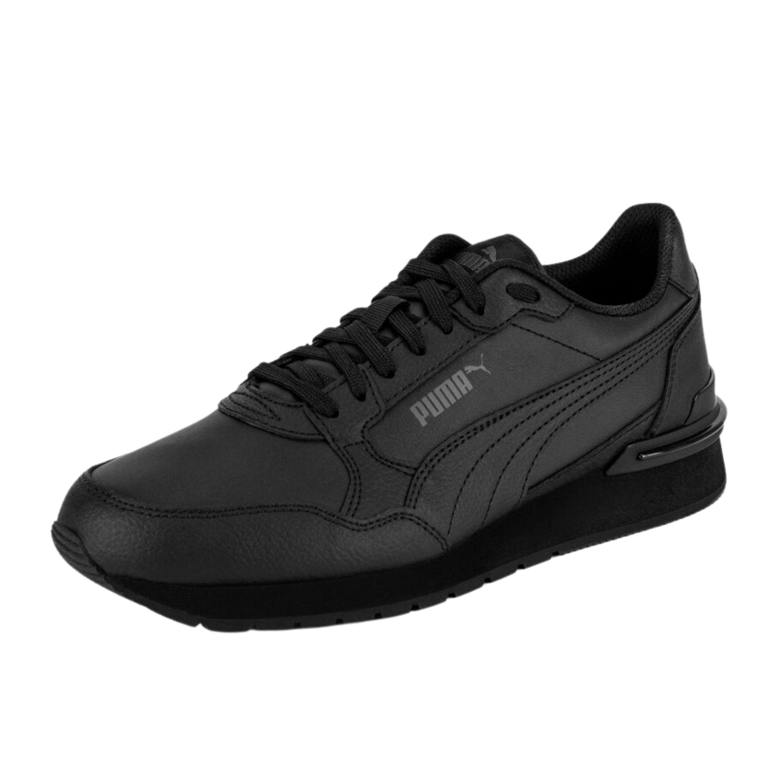 Подростковые спортивные кроссовки Puma 39973601 St Runner v4 черные р. 37 37 чёрный