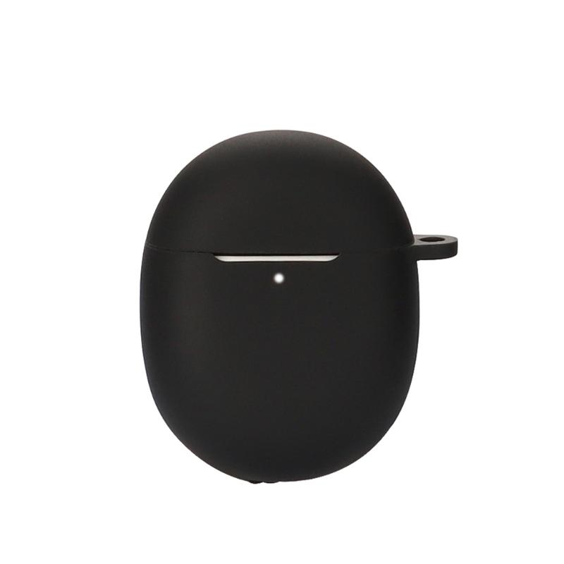 Наушники-Защитный корпус от ударов-Кожаная накладка для Pixel-Buds Pro-Моющаяся для защиты корпуса-Нескользящий чехол-Ударопрочный чёрный Cheese Bread Ball