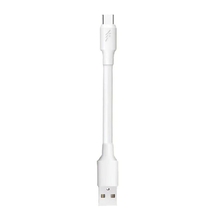 Короткий USB-кабель Type C мощностью 120 Вт и силой тока 6 А повышает совместимость устройства и обеспечивает быструю подачу питания 1 white Manganese
