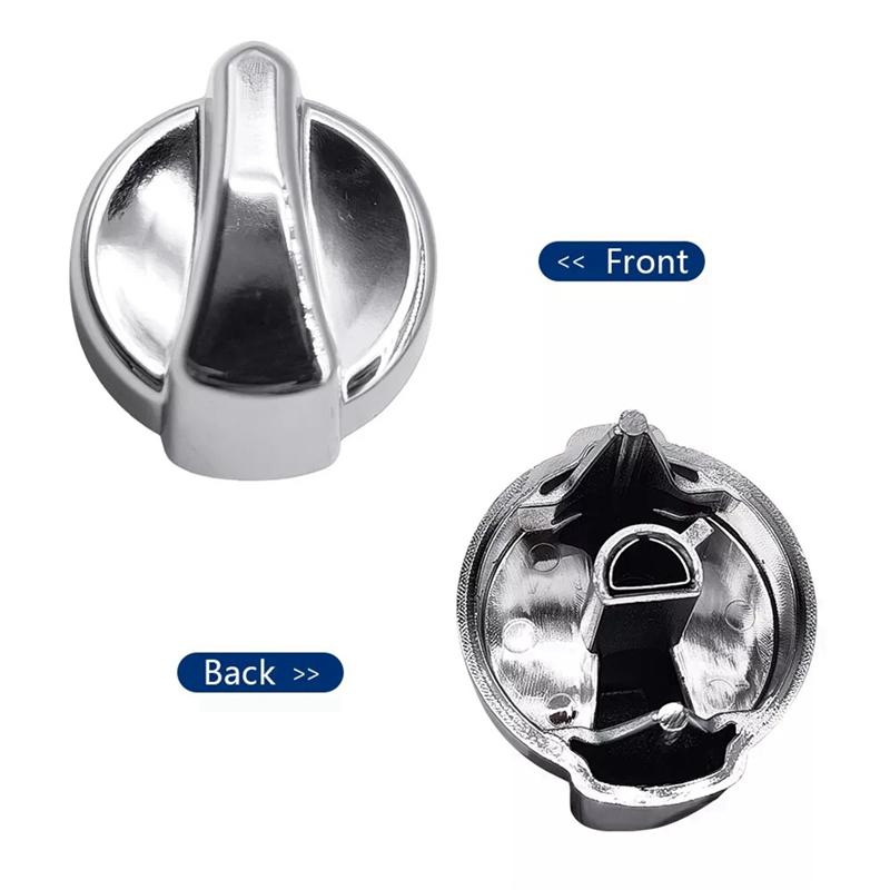 Precise 3Pcs Air Conditioner Heater Control Knobs 121-0001-000 For Peterbilt 330 335 379 387 F13 серебряный Nuto03