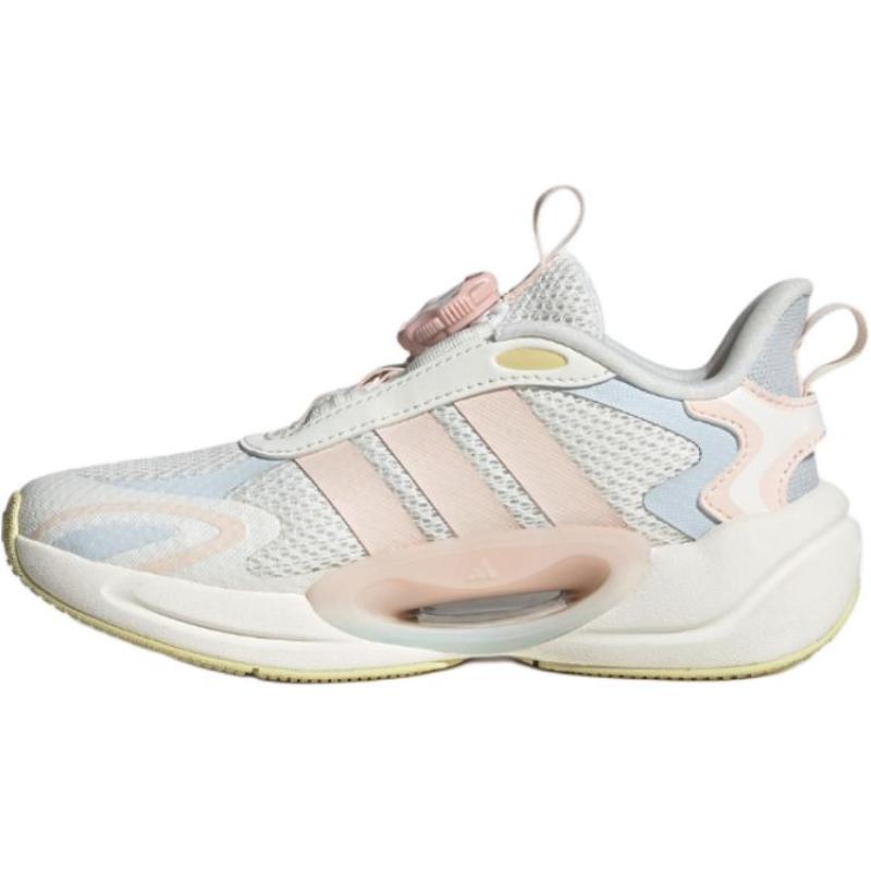 Adidas Galaxy Устойчивые к истиранию Низкие Детские Повседневные Кроссовки Розовый Белый Детские Кроссовки JQ4503 38.5 white