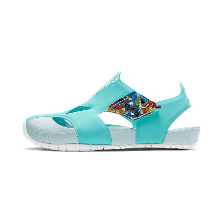 Сандалии Air Jordan Flare Aurora Green Детские сандалии CI7849-301 US 3Y blue