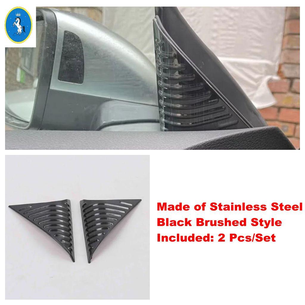 Silver Car Door Loudspeaker / indow Pillar A Stereo Speaker Panel Cover Trim Accessories For VW Volkswagen Arteon 2018 - Window Pillar A - A gray hjvaefa