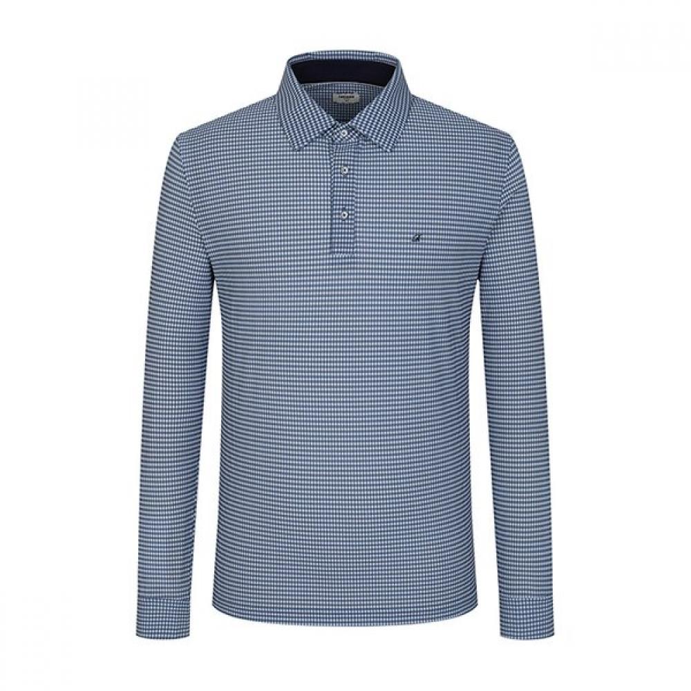 Renoma Jersey Long Sleeve Polo Rpstg1071 Ny 95 gray