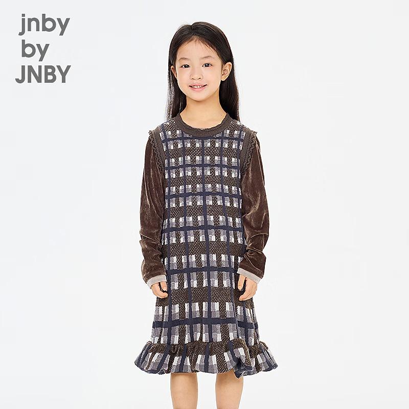 JNBY Платье-принцесса без рукавов А-силуэта для девочек Весна/Осень 120 cm black JDST online