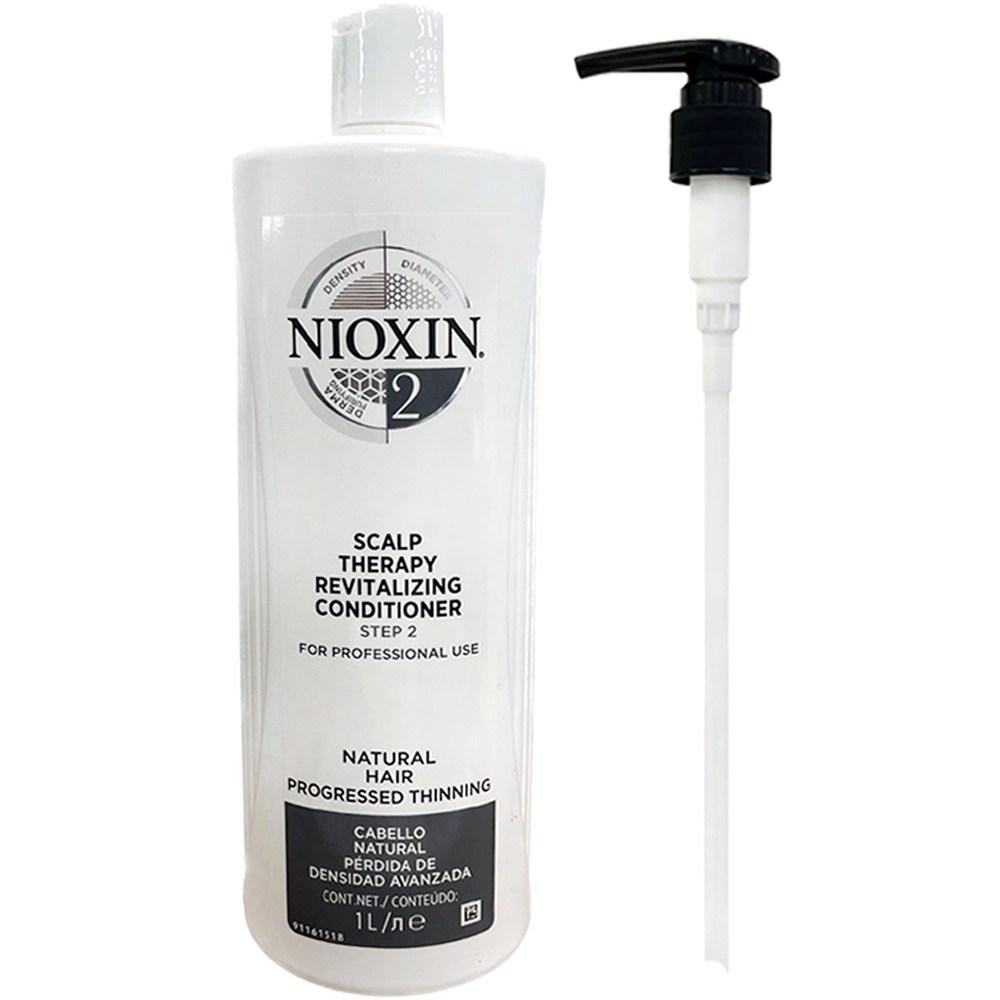 Кондиционер Nioxin 3D Care System Scalp Therapy для обычных волос №2 + дозатор, 1000 мл, 1 шт. white BeautyGlam