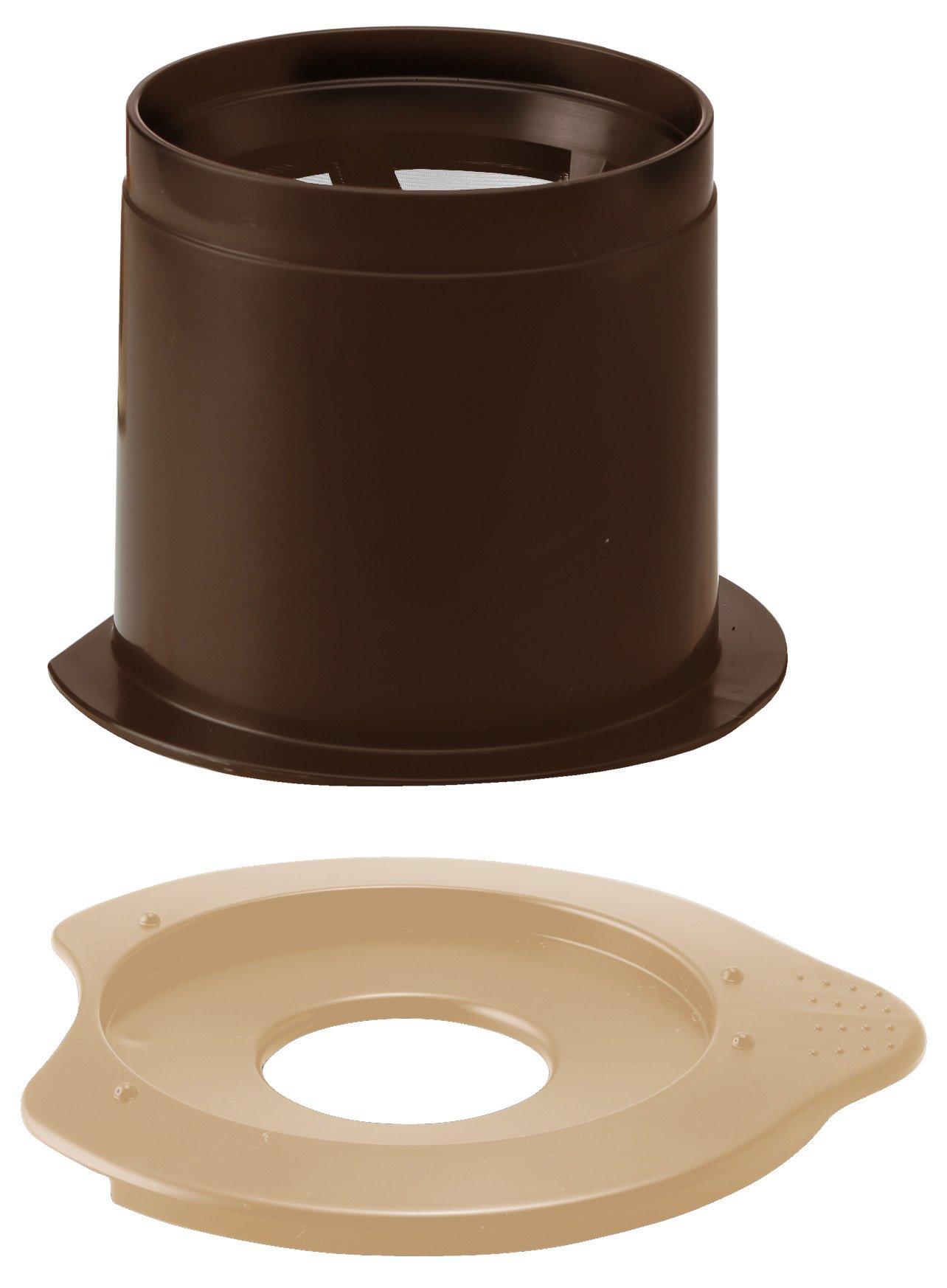 HARIO Cafe Old Dripper Light Single Person Paperless Coffee Dripper Brown CFOL-1BR коричневый GOALMART