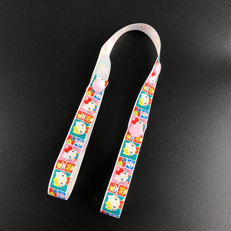 Baby Stroller Anti-Drop Chain: Infant Toy, Teether & Pacifier Straps - High Chair Lanyard 60CM black BabyBloom Shop