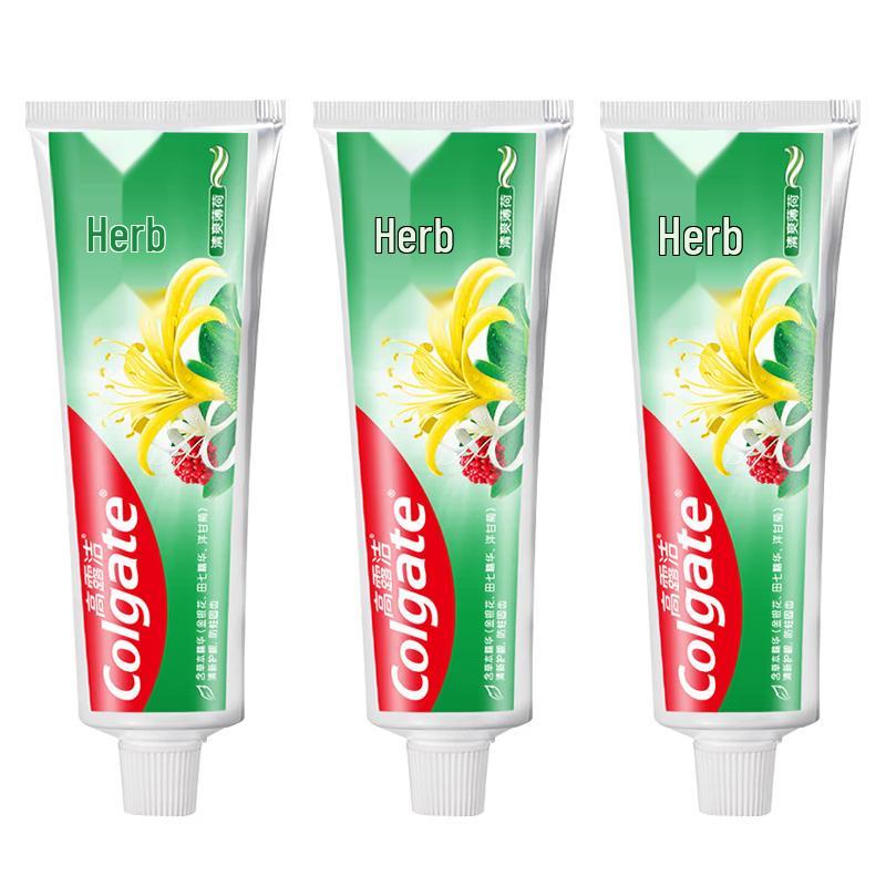 Зубная паста Colgate Травяная Здоровые десны Мята (3x140г) green JDST online