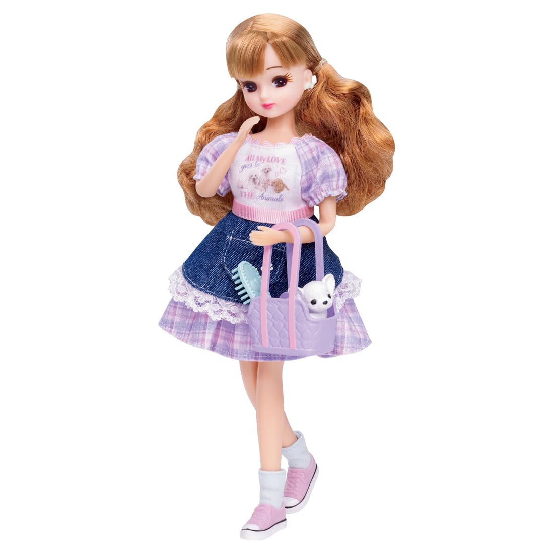 Кукла Собака Pet Sitter Licca-chan LD-07 gray TAKARA TOMY
