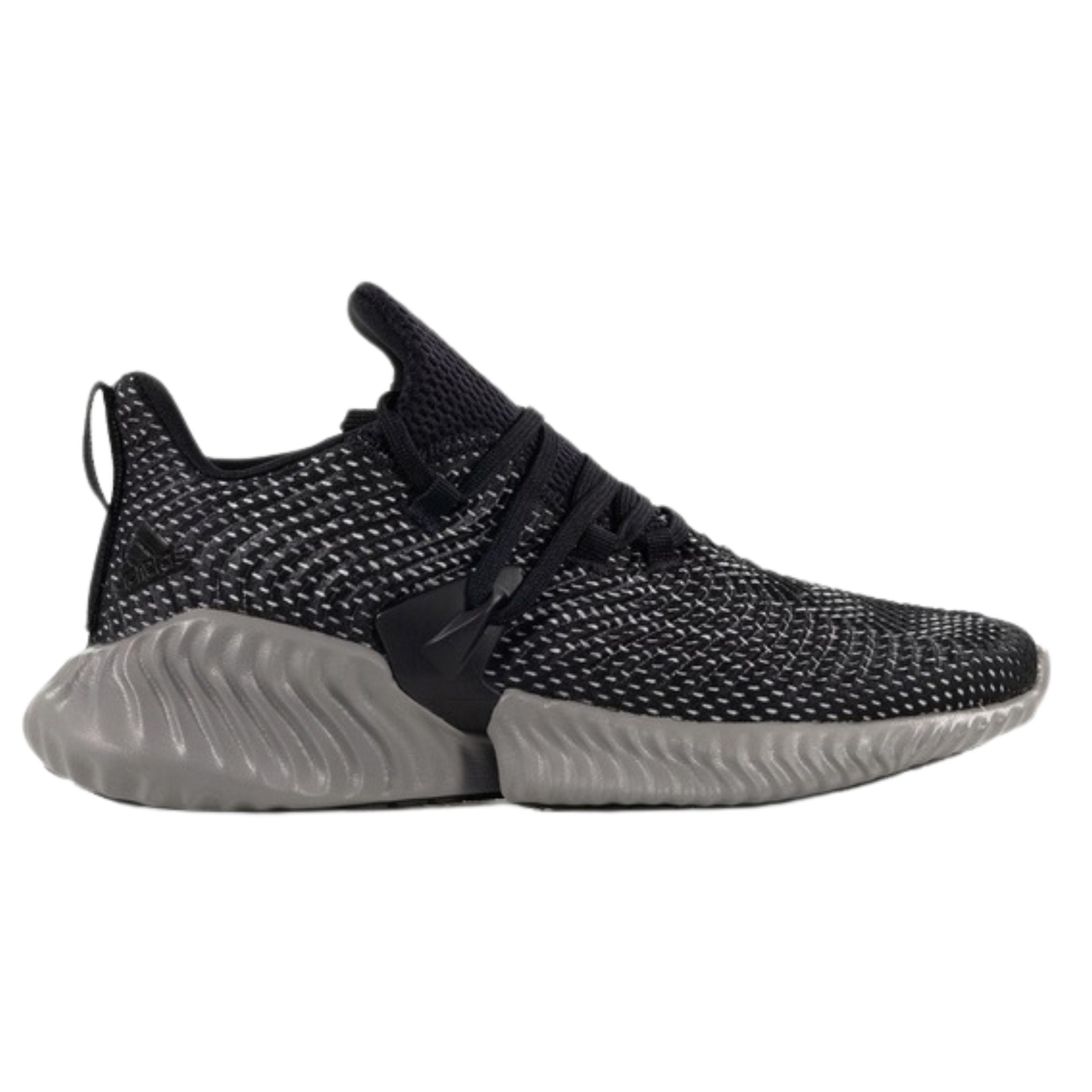 Подростковые спортивные кроссовки Adidas F33969 Alphabounce Instinc черные р. 36 ⅔ 36 2/3 чёрный