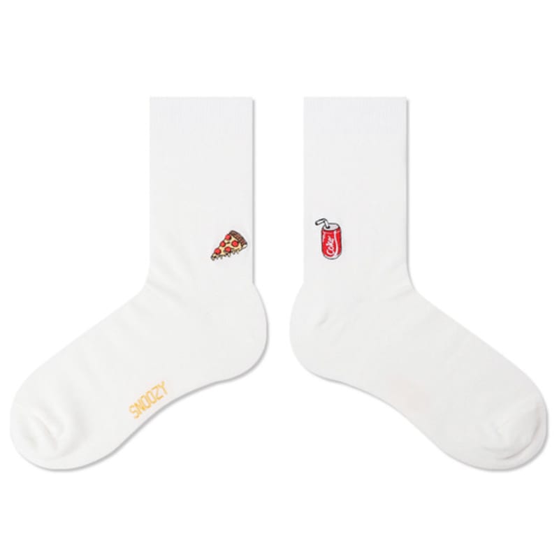 SNOOZY EM-White (Пицца) FREE white Mayfashion