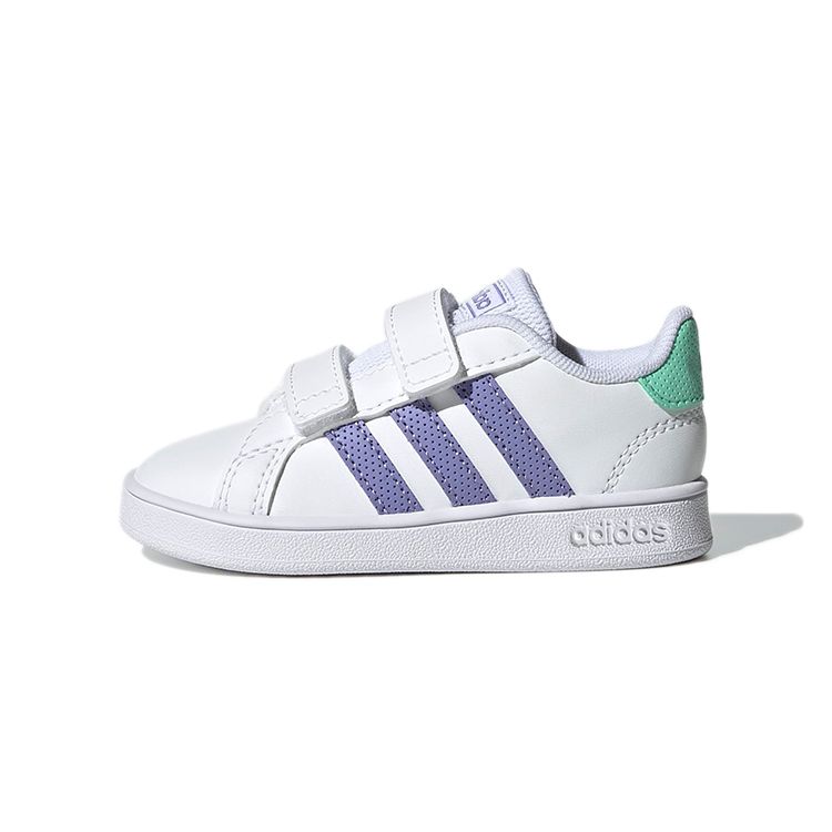 Adidas Neo Grand Court Прочные детские кроссовки Обувь для малышей GX5752 24 white