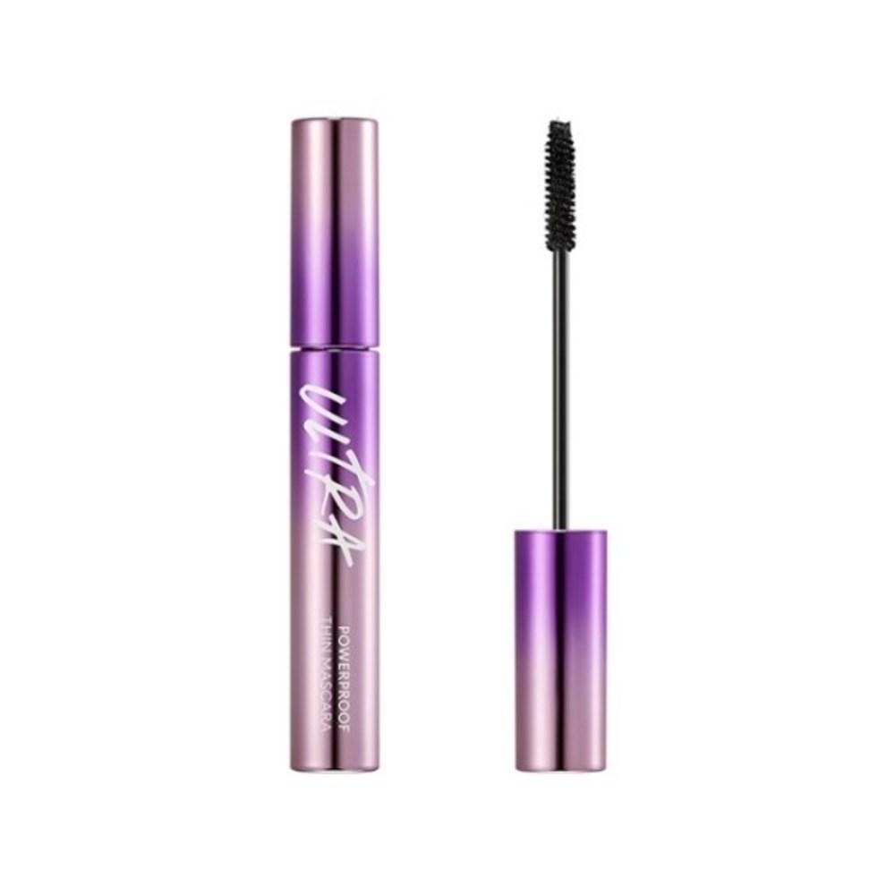 Ультрастойкая тонкая тушь для ресниц, 1 шт. gray BeautyGlam