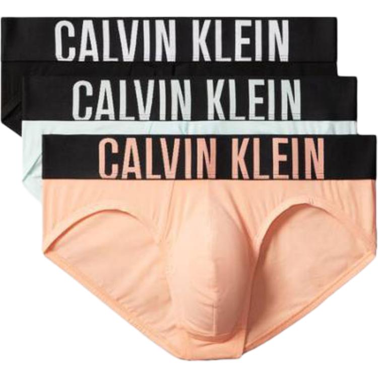Calvin Klein Треугольное нижнее белье с принтом букв, эластичное, 3 шт., мужское нижнее белье 000NB3607A-VVN M white