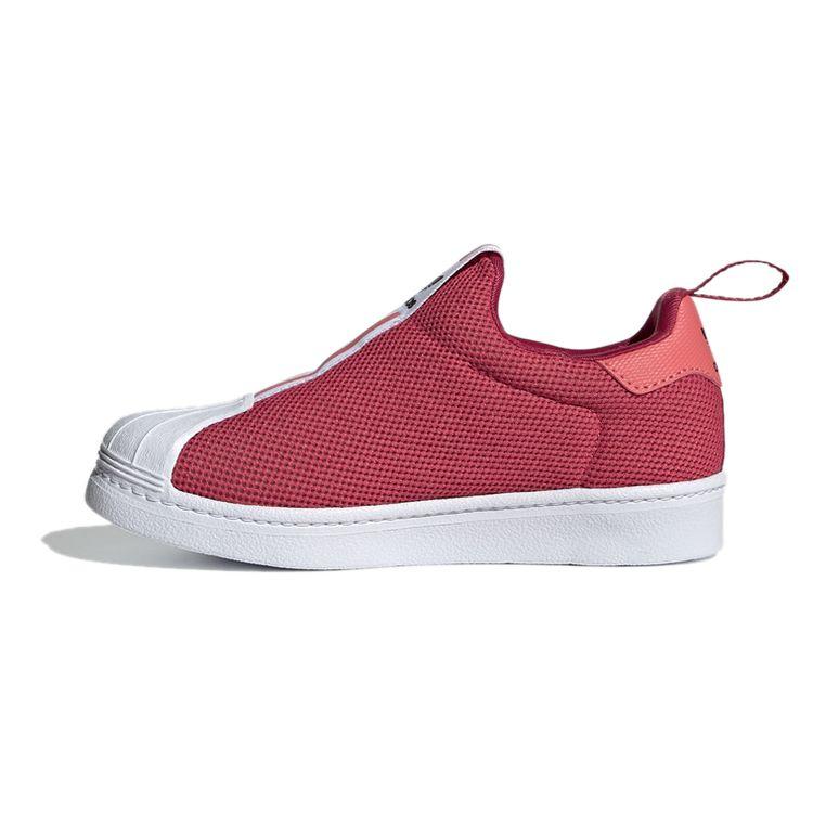 Детские кроссовки adidas Superstar 360 XJ Wild Pink Hazy Rose, белый FX4917 33½ brown