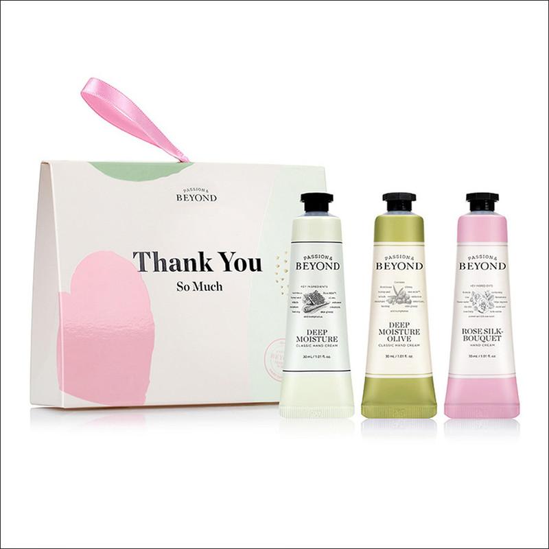 Подарочный набор кремов для рук BEYOND Classic (30 мл х 3 шт.) 1 SET white OLIVE K-Beauty