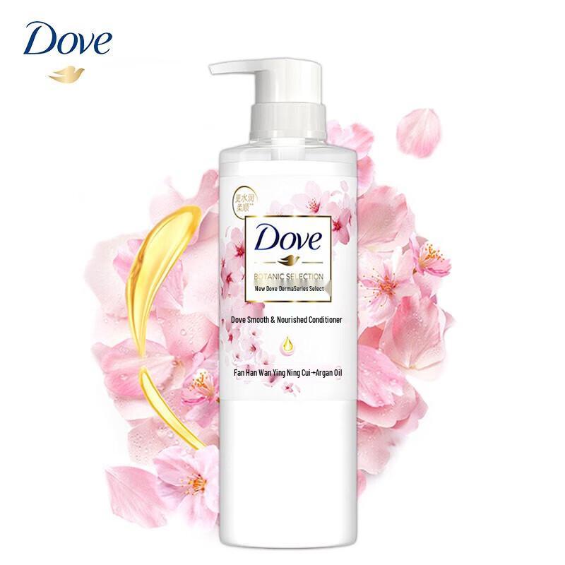Кондиционер для волос Dove Botanical Smooth & Luminous white