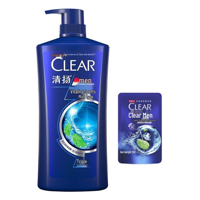Clear Men Anti-Dandruff Sport Fresh Shampoo blue JDST online