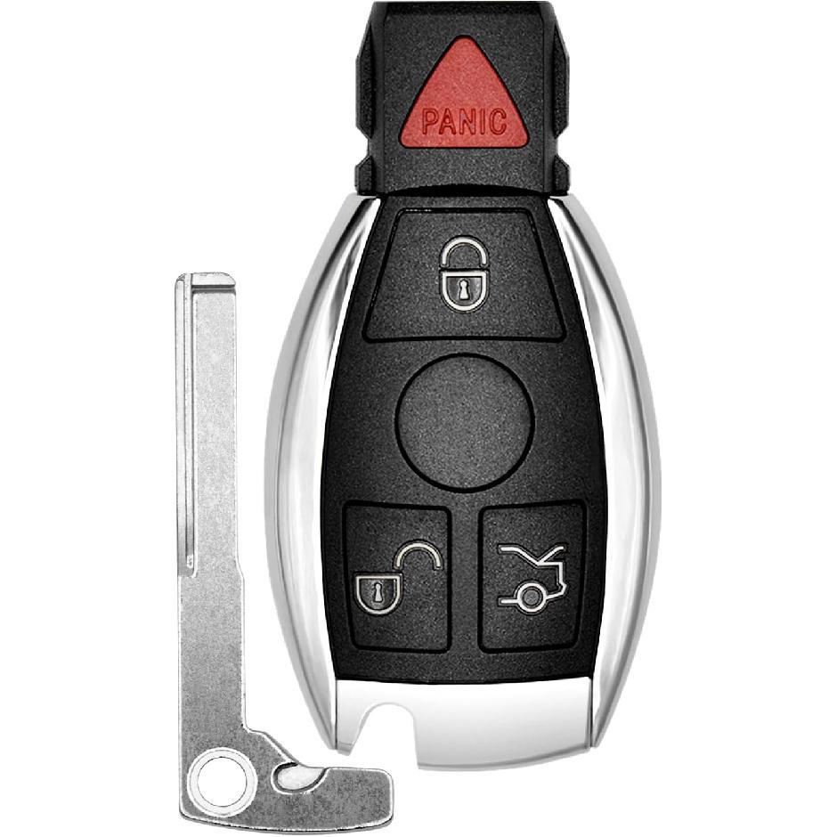 Замена брелока для Mercedes Benz C CL E GL ML R S-класса 1997-2014 гг. / Sprinter 300 SL-серии 97-14 гг., Бесключевой пульт дистанционного управления, IYZ3312 IYZDC, gray 91460000MAC2D5D160