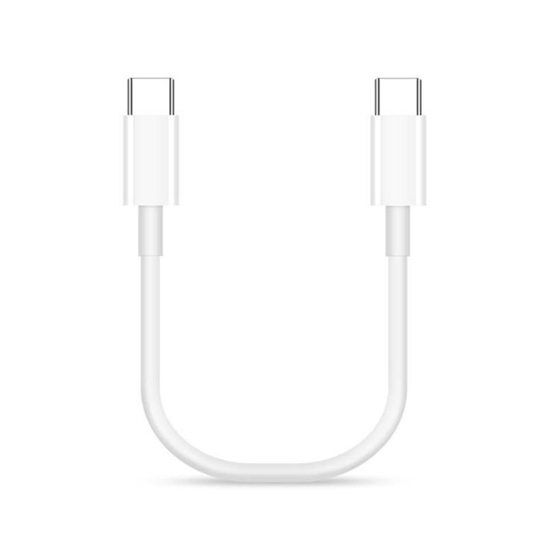 Кабель для зарядки типа C 60 Вт, высокоскоростной USB-удлинитель C-TypeC для телефона 15, мобильного телефона, планшета 20 см 1 white Insiders
