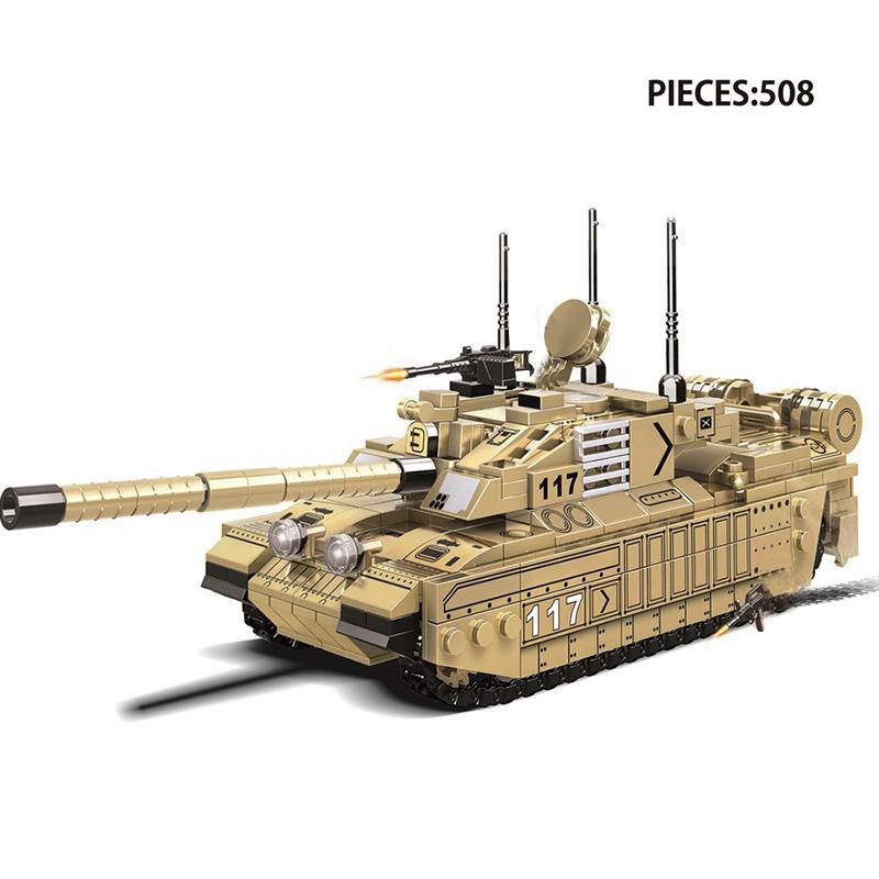 Военный Танк Самолет WW2 F35 J20 T72 Грузовик Бронемашина Вертолет Строительные Блоки Самолет Модель Самолета Игрушки beige Interesting toys and dolls