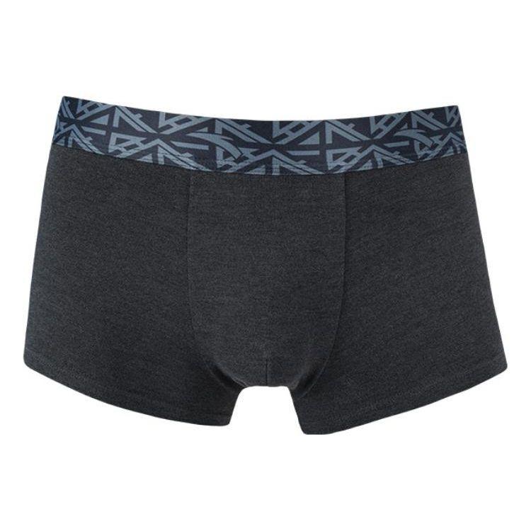 Anta Lifestyle Series Spliced Fitness Running Training Sports Underwear Men Underwear Dark-Gray 192348973-1 M gray