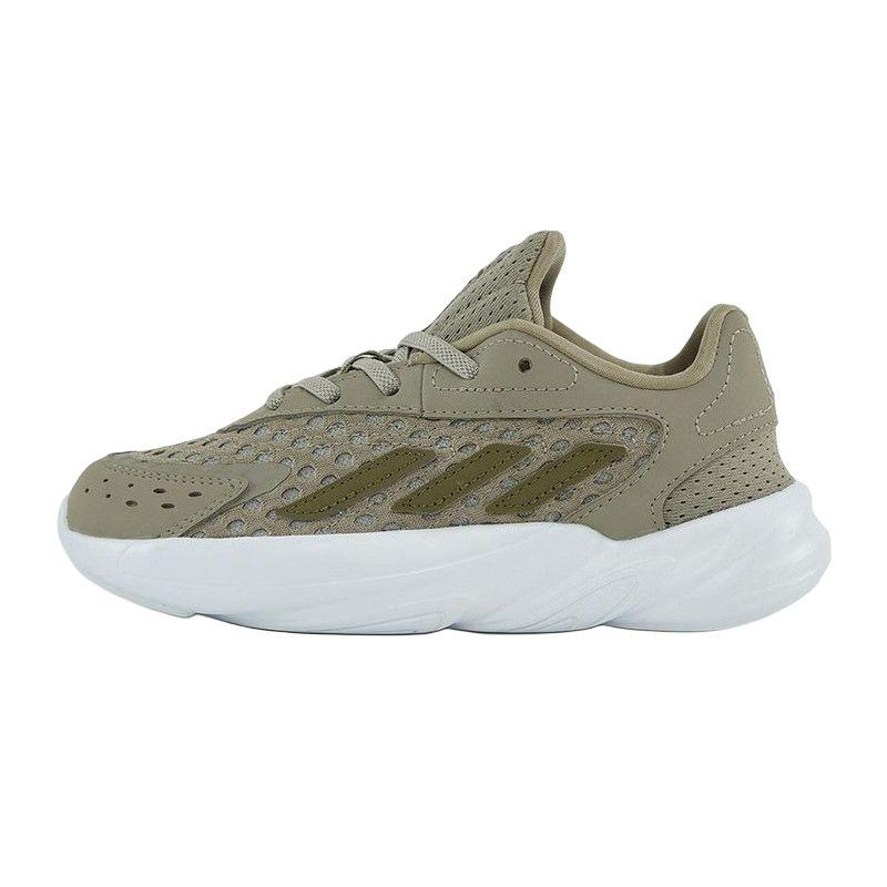 Adidas Originals Ozelia Нескользящие Дышащие Низкие Повседневные Кроссовки Зеленые Детские Кроссовки JH7822 32 зелёный