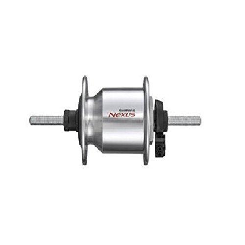 Втулка SHIMANO Динамо C дюймовая Серебряная 28H Гайка Тип ADHC2100NCFS ALIVIO DH-C2100 (20-24 совместимый) J2-A 6V-0.9W СТАРЫЙ93мм gray MJ Select