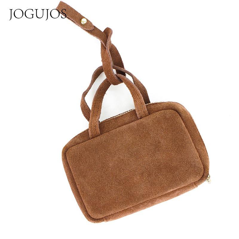 JOGUJOS новая женская сумка для смены милый мини-кошелек плюшевая повседневная сумка женская сумка сумка для карт мини-сумка brown Gentle clothing world