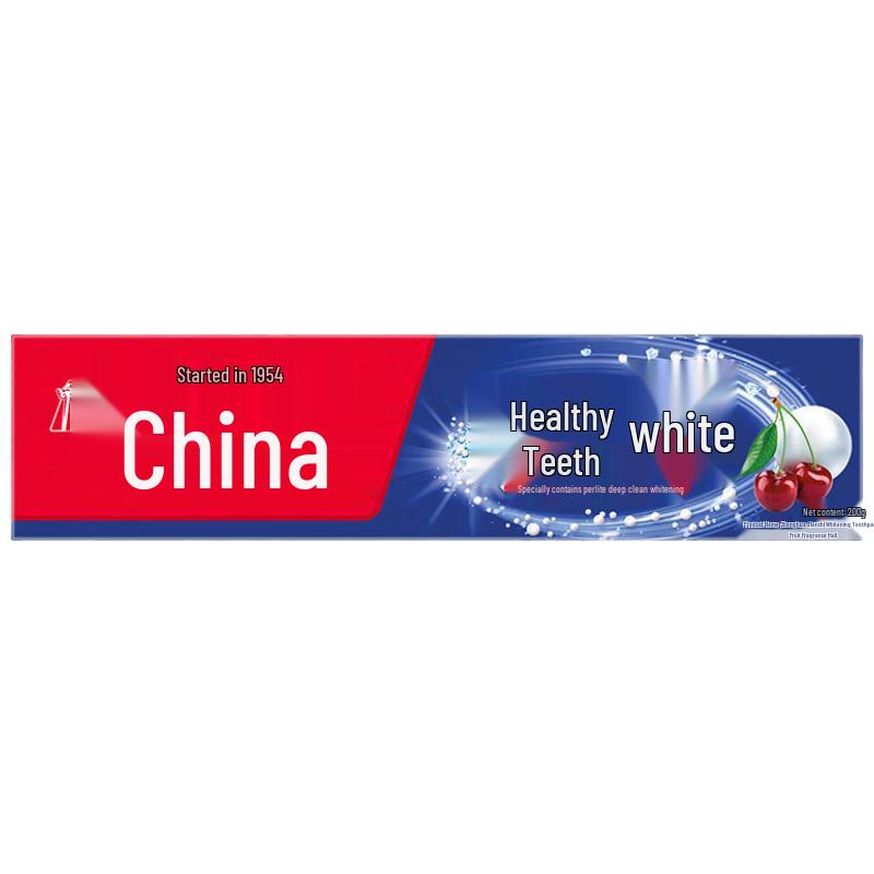 Отбеливающая зубная паста Zhonghua с пищевой содой blue JDST SELECTION
