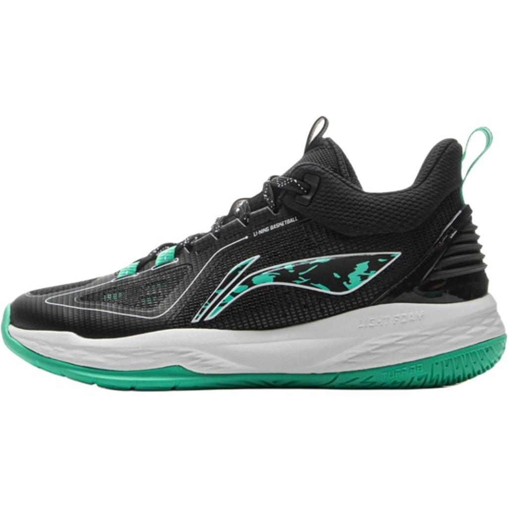 Li Ning Детские баскетбольные кроссовки Длинный кулак Удобные Мягкие Нескользящие Амортизирующие Износостойкие С отскоком Низкие Детские баскетбольные кроссовки YKBV018-3 36⅓ gray Li-Ning