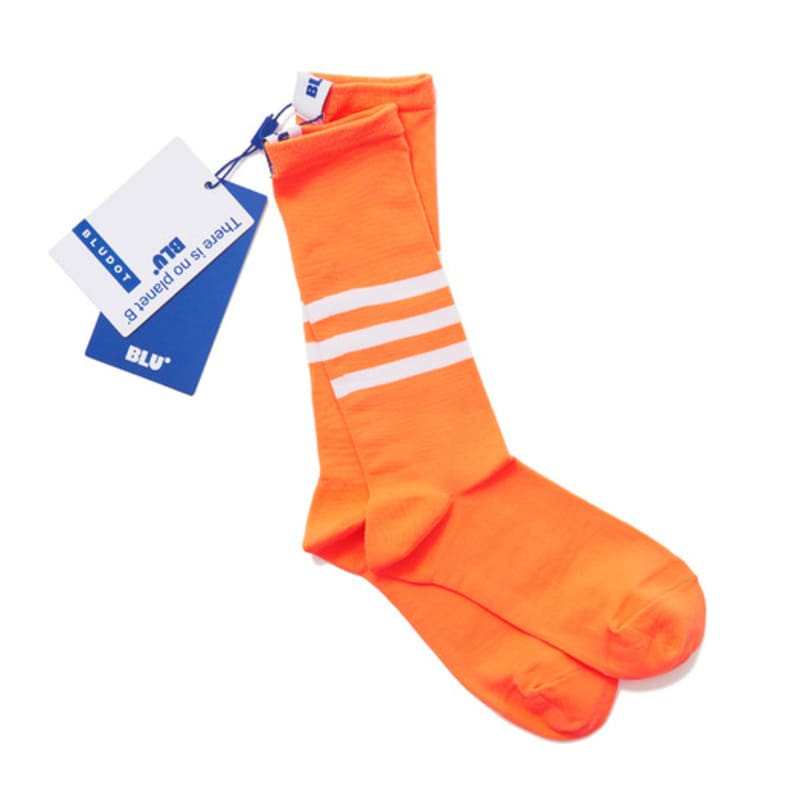 BLUDOT Носки в 3 полоски Плюс_OR ORANGE orange Mayfashion