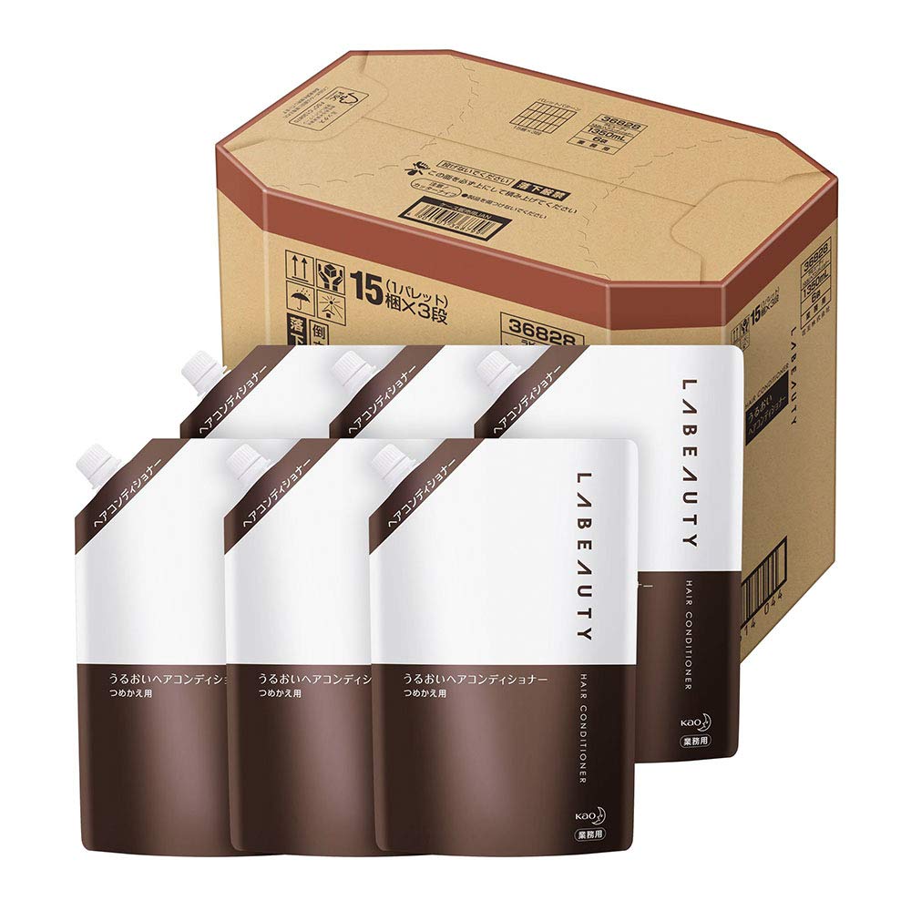 продажа для коммерческого использования La Beauty Conditioner Refill x 6 Большая емкость [использование в случае] (1350мл штук) beige PITAKITE