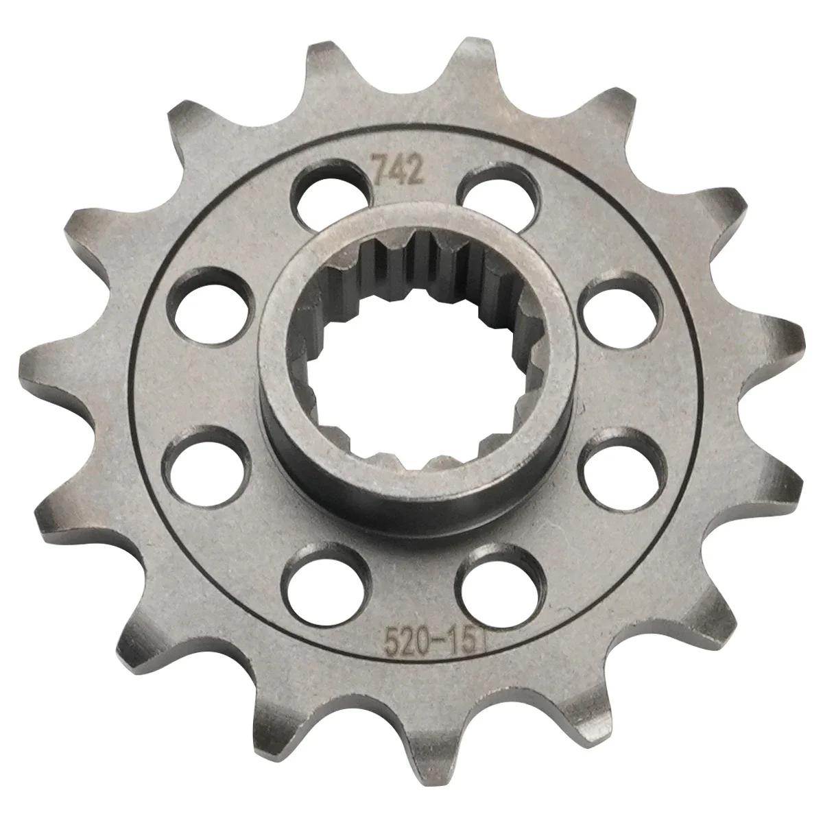 For Ducati 939 Super Sport 17-20 821 Monster 14-20 848 Evo 08-15 Streetfighter 937 Monster 21-23 520 Motorcycle Front Sprocket 15T gray gga Whim