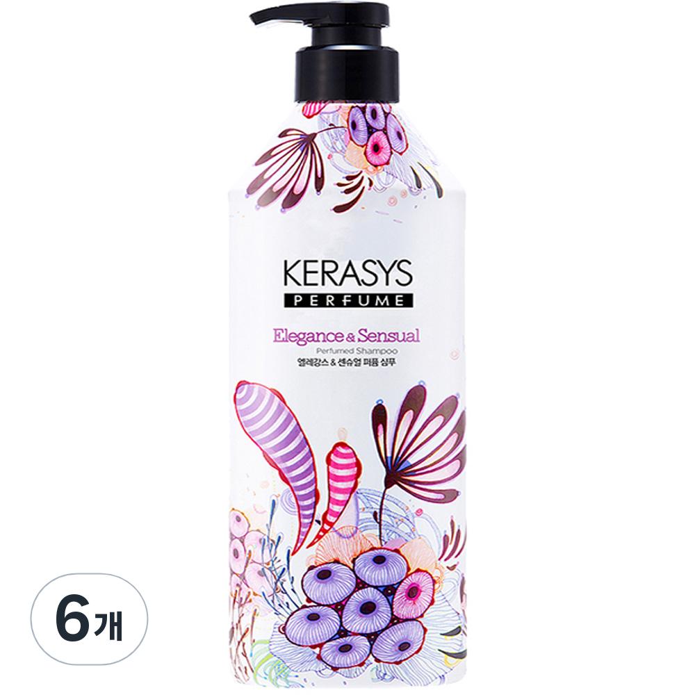 Парфюмированный шампунь Kerasys Elegance & Sensual, 980 мл, 6 шт. white BeautyGlam