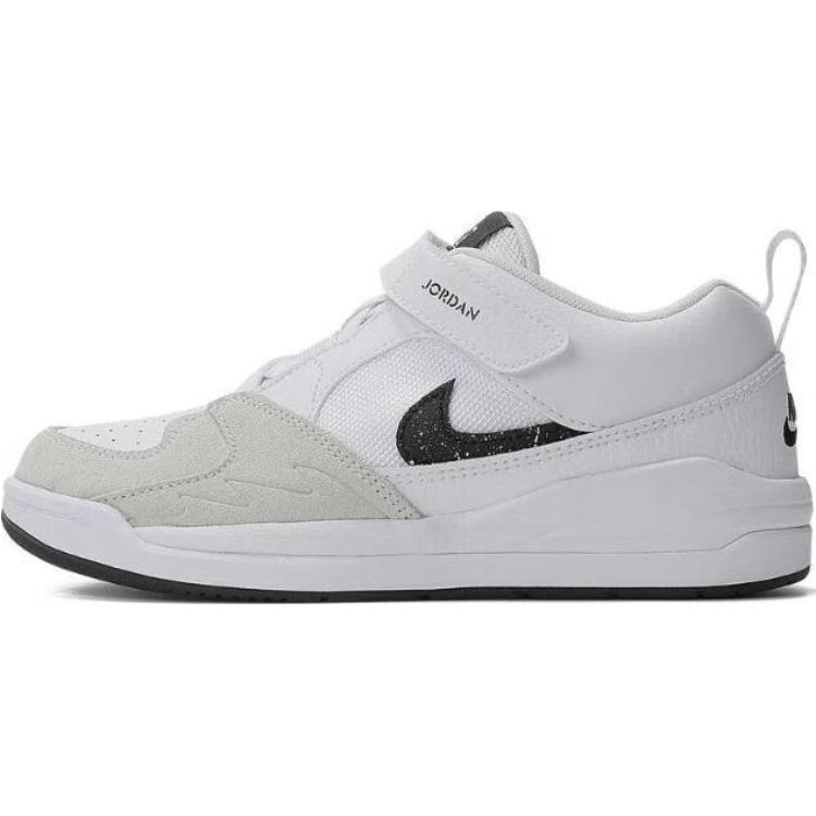 Air Jordan Stadium 90 PS Белый Холодный Серый Черный Детские Кроссовки Волчий Серый DX4398-112 35 white