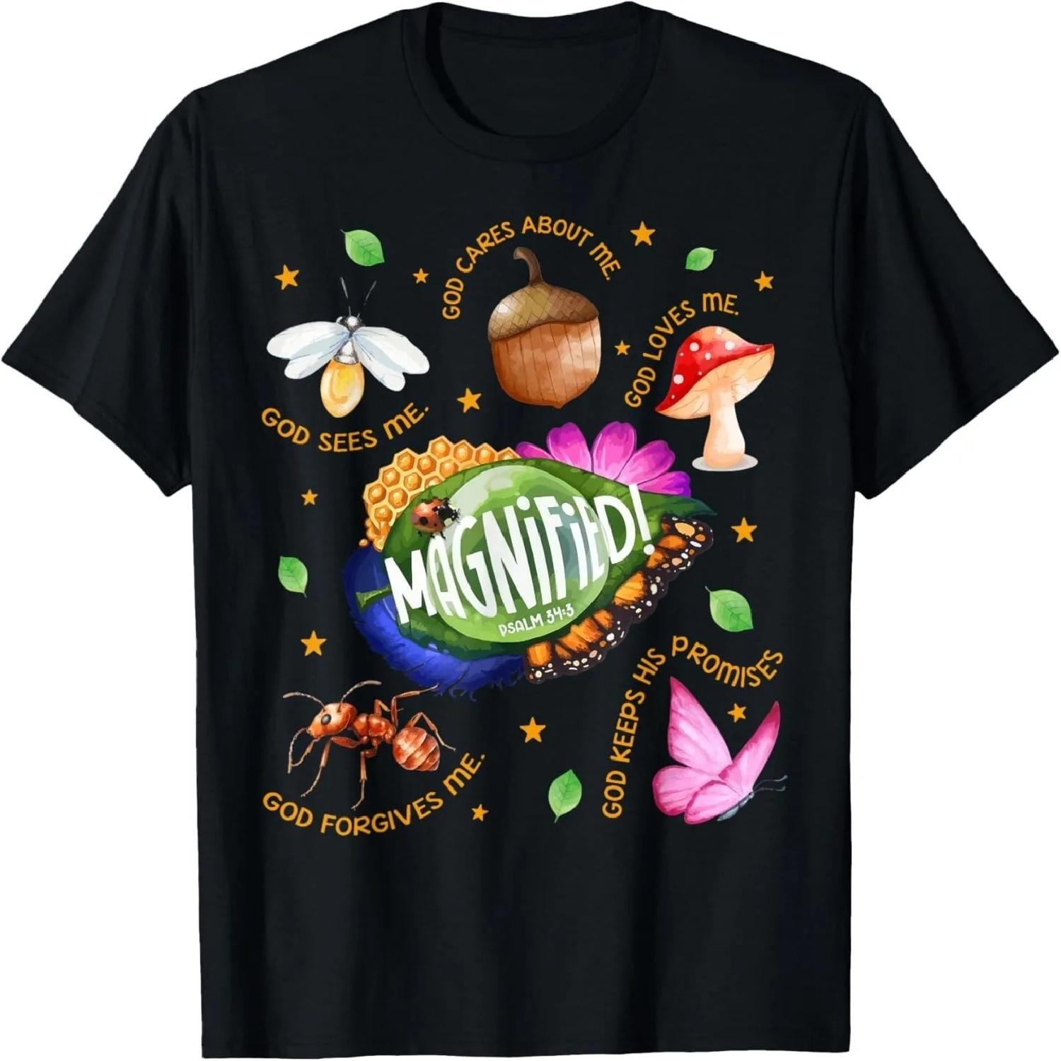 VBS 2025 Magnified Smallest Insects Adventure Christian T-Shirt S разноцветный Winter snow