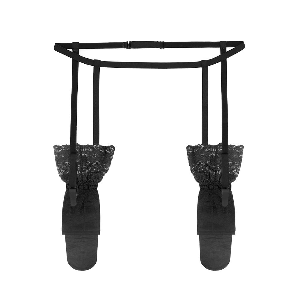 Сексуальные чулки Varsbaby с подвязками one size чёрный