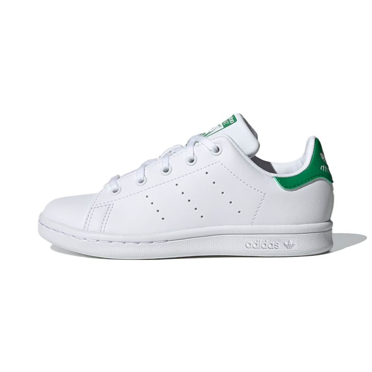 adidas Stan Smith Primegreen Маленький ребенок Белый Зеленый Детские кроссовки Cloud-White FX7524 32 white