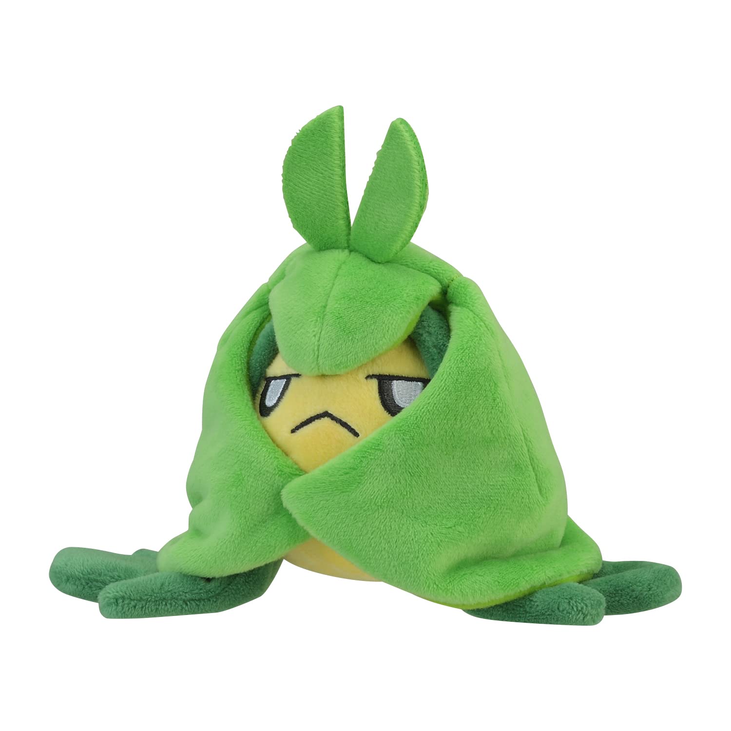 Pokémon Center Original 541 Plush Toy Pokémon fit Kurumayu 14×21×11.5(В×Ш×Г:см) green hayatospeed