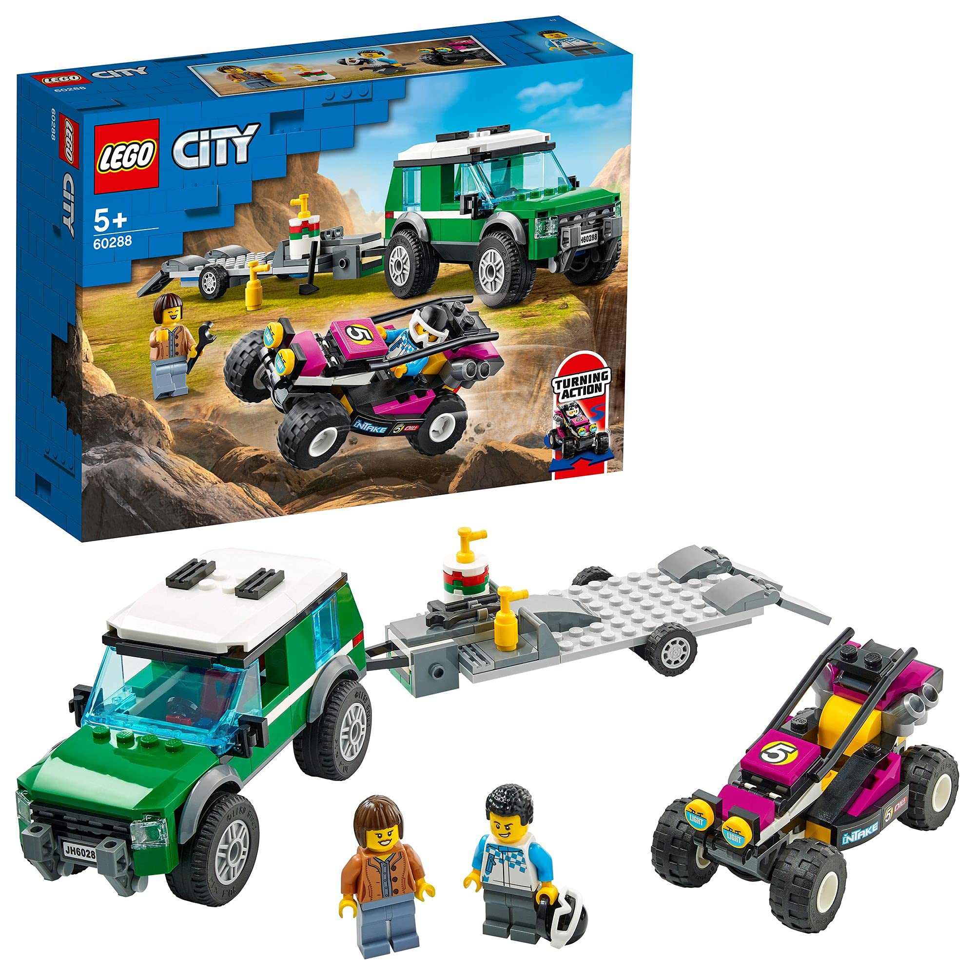LEGO City Транспортер гоночного багги 60288 blue Omi Japan Products