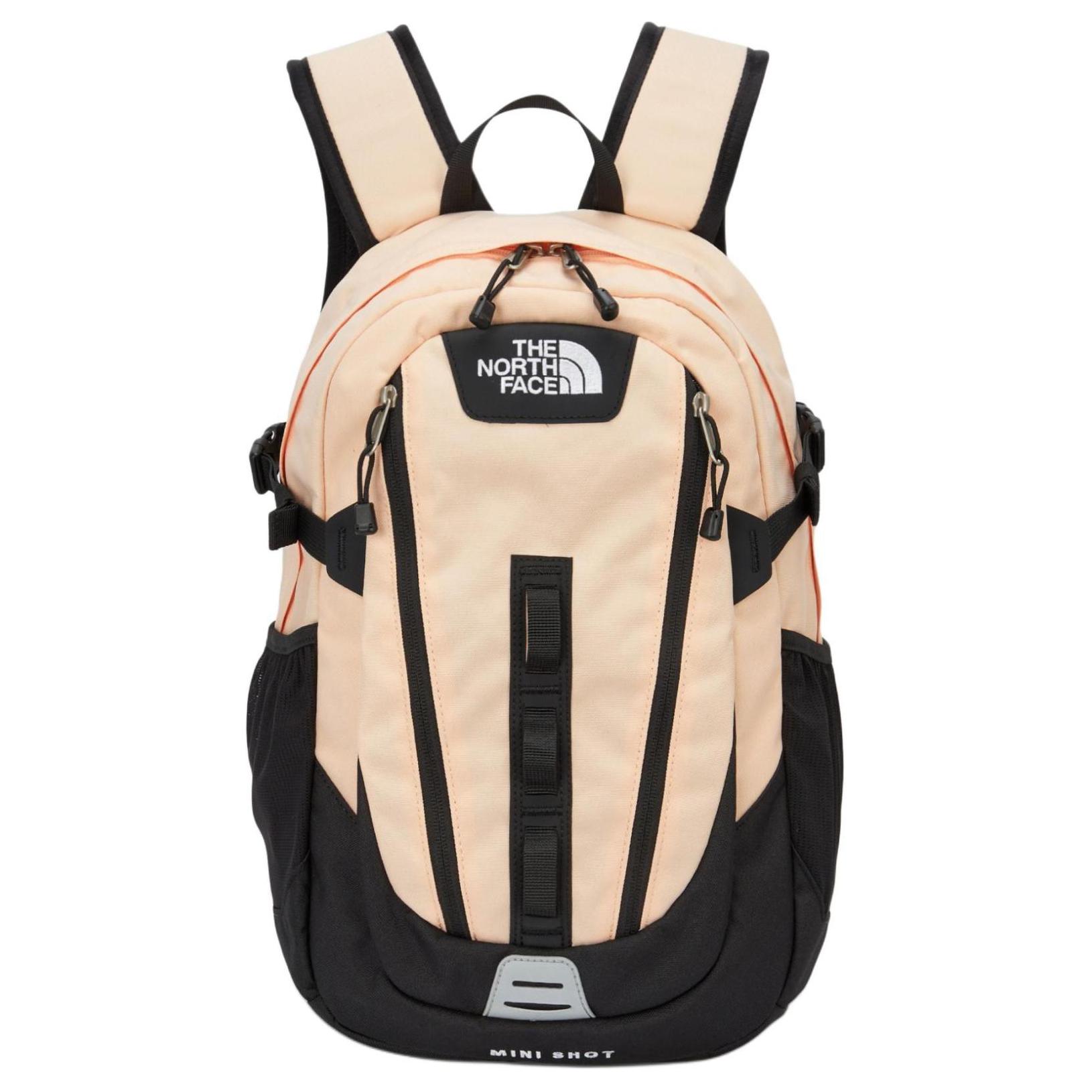 The North Face Спортивный повседневный рюкзак 20 л с логотипом и застежкой-молнией Женский рюкзак Персиковый NM2DQ03B Peach,Mini beige