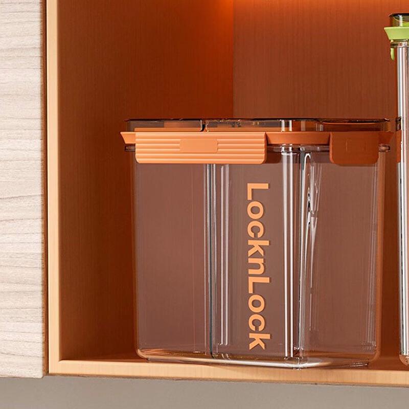 Контейнер для хранения LOCK&LOCK Fresh с двумя отделениями brown